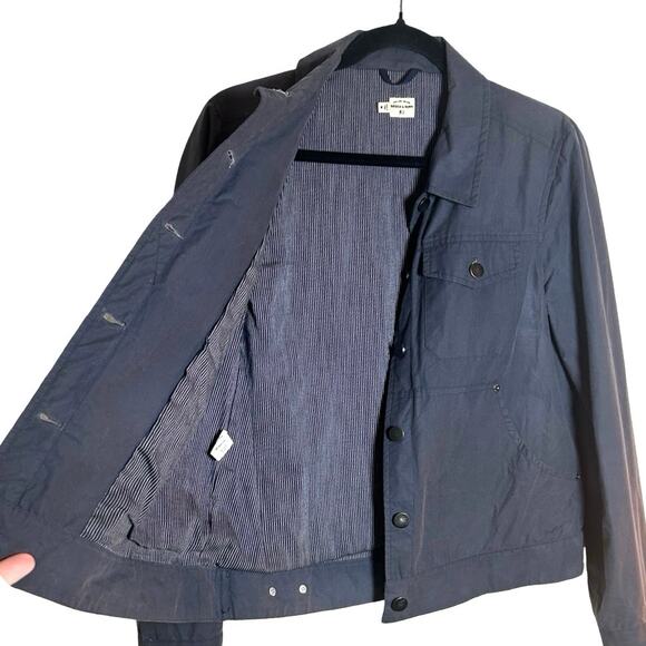 Bridge & Burn Women’s Burl Waxed Cotton Workwear Jacket Gray Size Medium - Picture 7 of 8